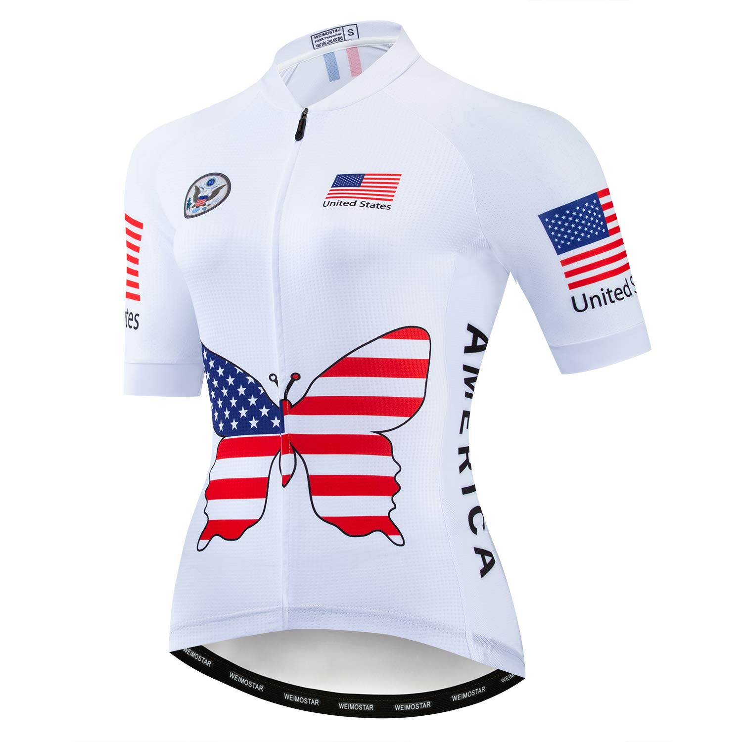 Women's Cycling Jersey - Short Sleeve Bike Shirt for Mountain & Road Biking | Comfortable Quick-Dry Moisture Wicking Top for Cycling, Commuting & Outdoor Sports