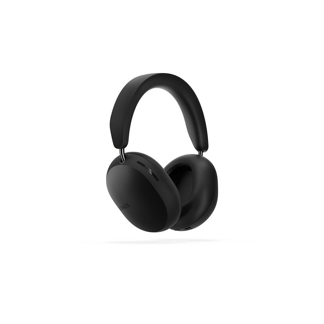 Sonos Ace Wireless Bluetooth Headphones with Active Noise Cancelling, 30-Hour Battery Life, Spatial Audio & Dynamic Head Tracking - Perfect for Travel, Workouts & Commuting - Black