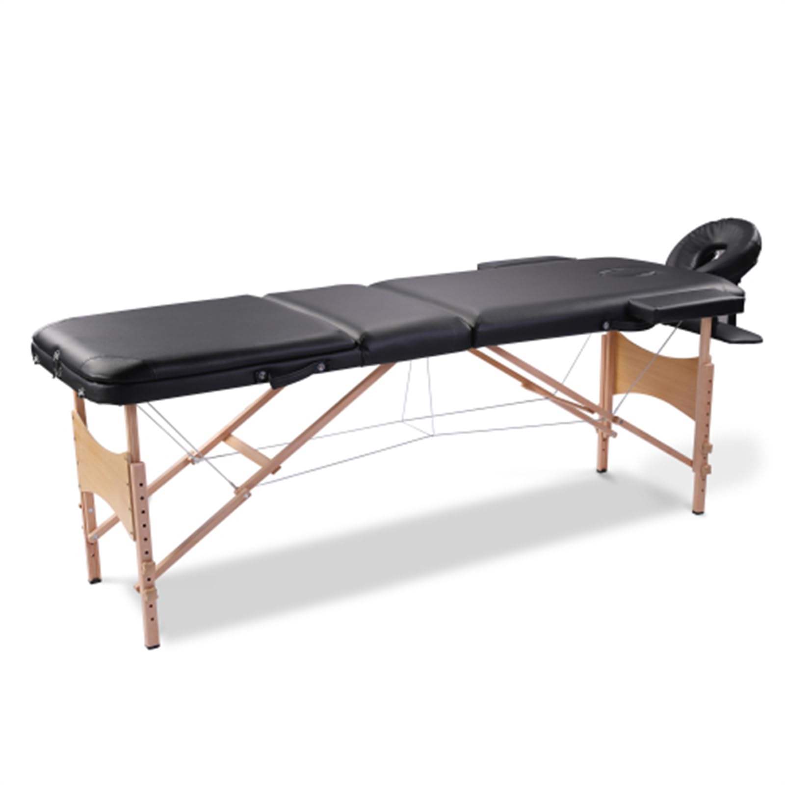 Portable Massage Bed with Adjustable Height - for Spa & Salon Use