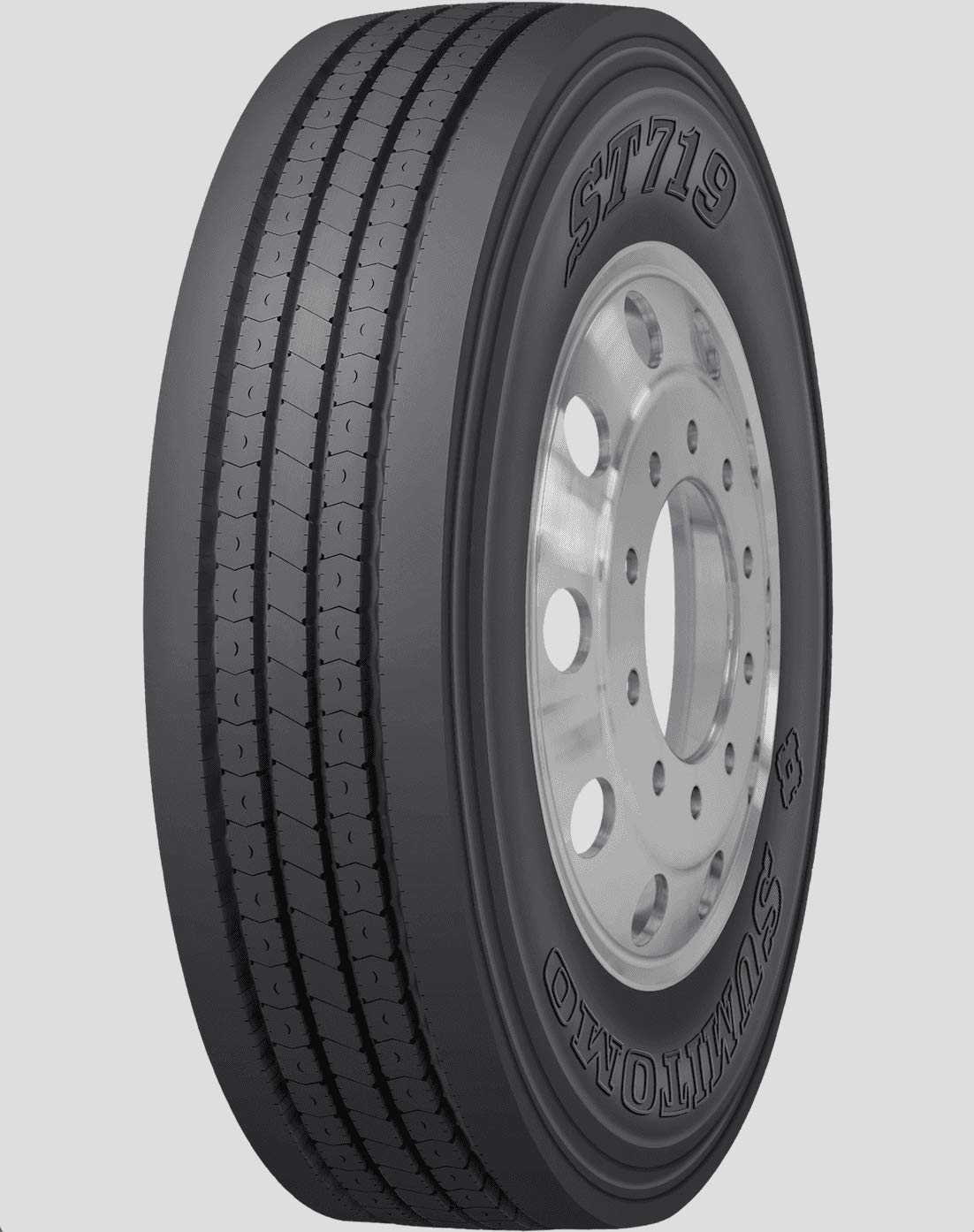 Sumitomo ST719SE Commercial Truck Tire 225/70R19.5 144L - Durable All-Season Tires for Heavy-Duty Trucks, Long Haul & Delivery Vehicles