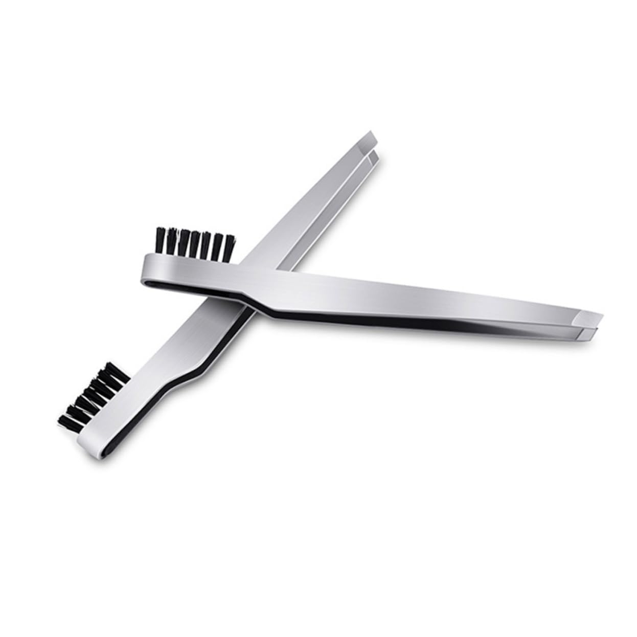 Stainless Steel Eyebrow Tweezers Set - 3pcs for Women, Precise & Portable - Perfect for Travel & Home Makeup