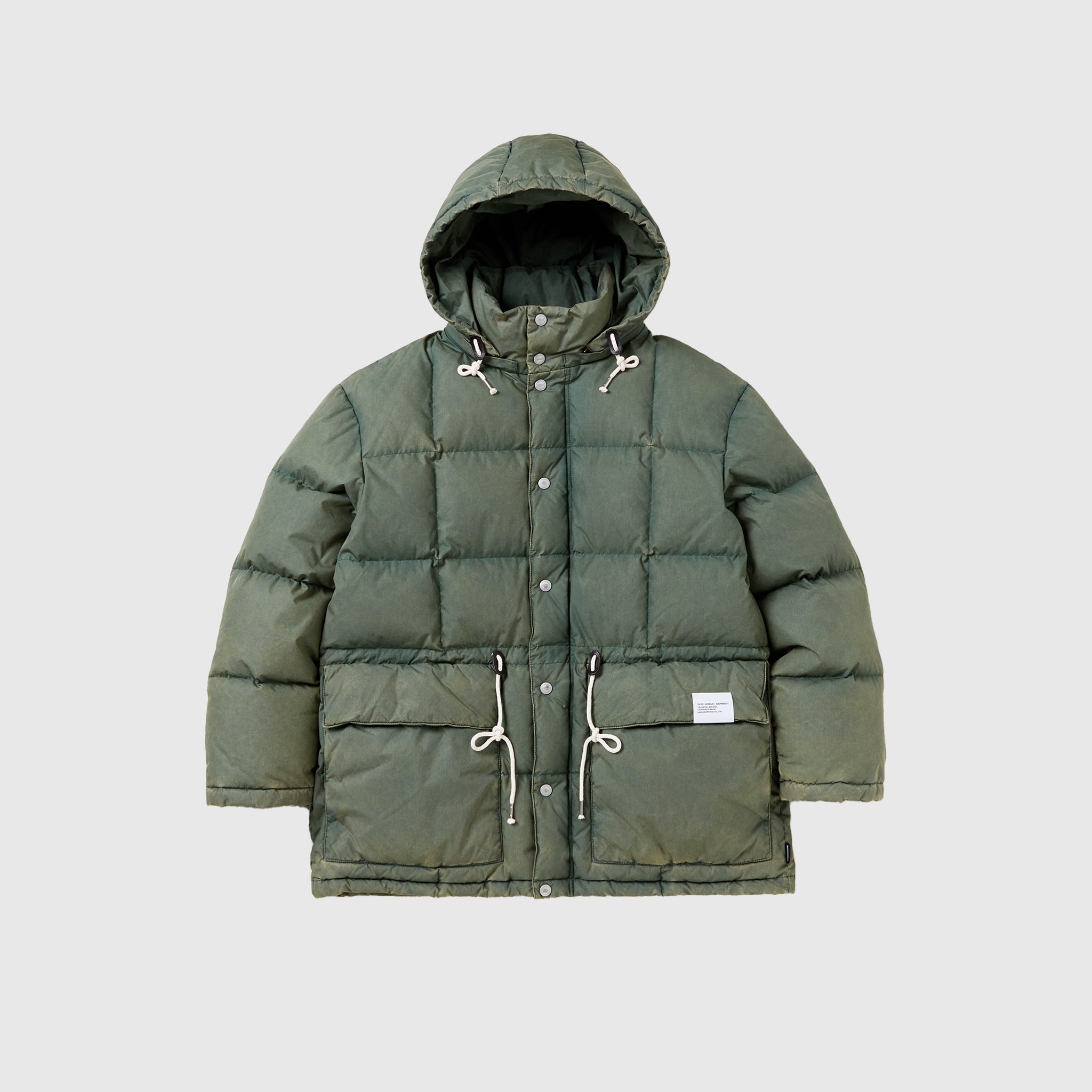 Faded Down Jacket for Men & Women - Lightweight Warm Winter Coat for Outdoor Activities, Hiking & Travel