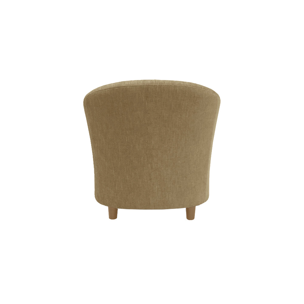 Ton Tub Armchair - Modern Lounge Chair for Living Room, Bedroom & Office - Comfortable Tub-Style Seating for Relaxing & Reading