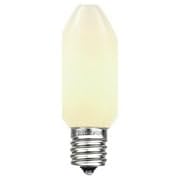 500 Pack C7 White Ceramic Christmas Replacement Bulbs - 5 Watt E12 Candelabra Base for Outdoor Holiday Decorations - Perfect for Christmas Trees, Wreaths, and Indoor/Outdoor Lighting Displays