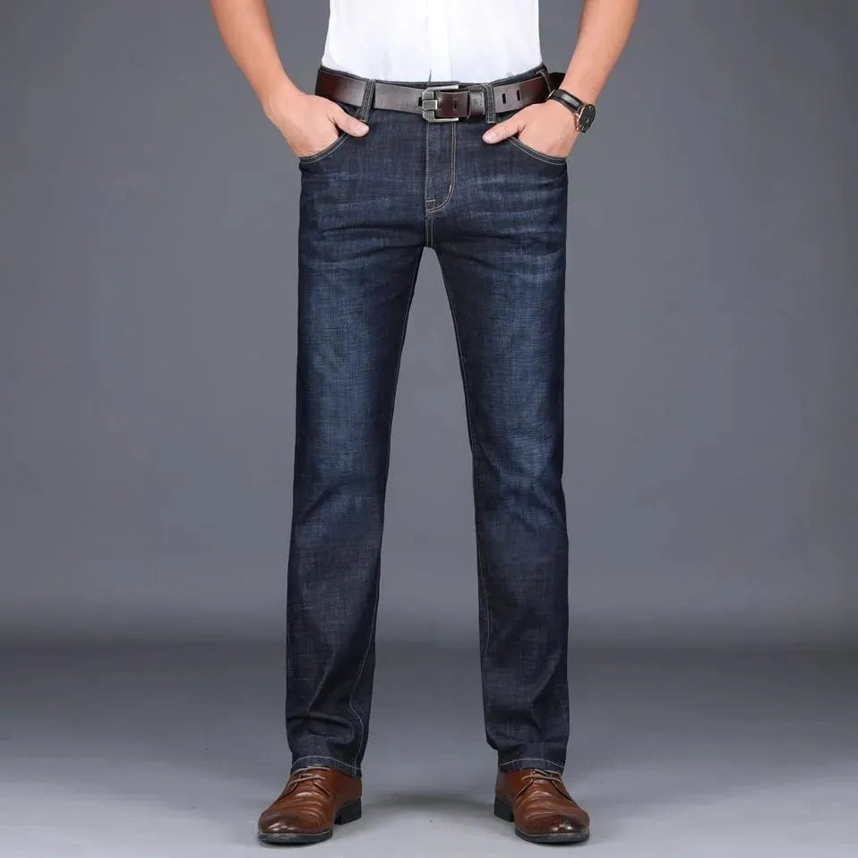 Men's Straight Fit Jeans - Classic Denim Pants for Casual Wear & Everyday Style | Perfect for Office, Dating & Weekend Outfits