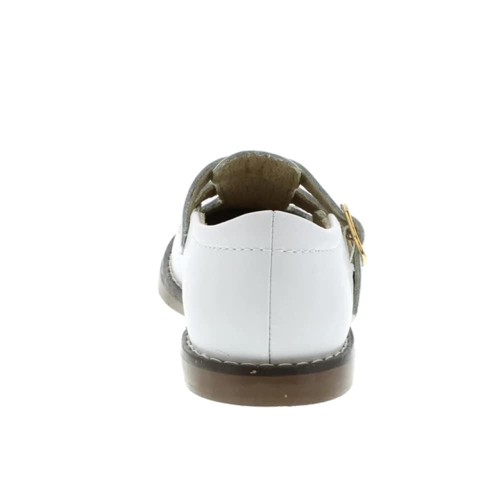 FOOTMATES Baby Girls' Danielle 3 Mary Jane Flats - Infant/Toddler/Little Kid Shoes for School, Party & Everyday Wear