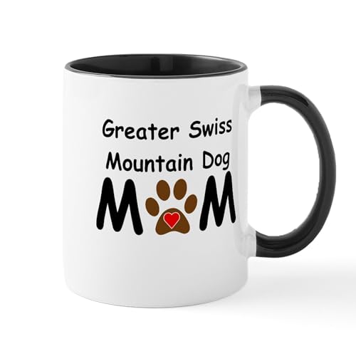 White/Black Inside - Greater Swiss Mountain Dog Mom Mug