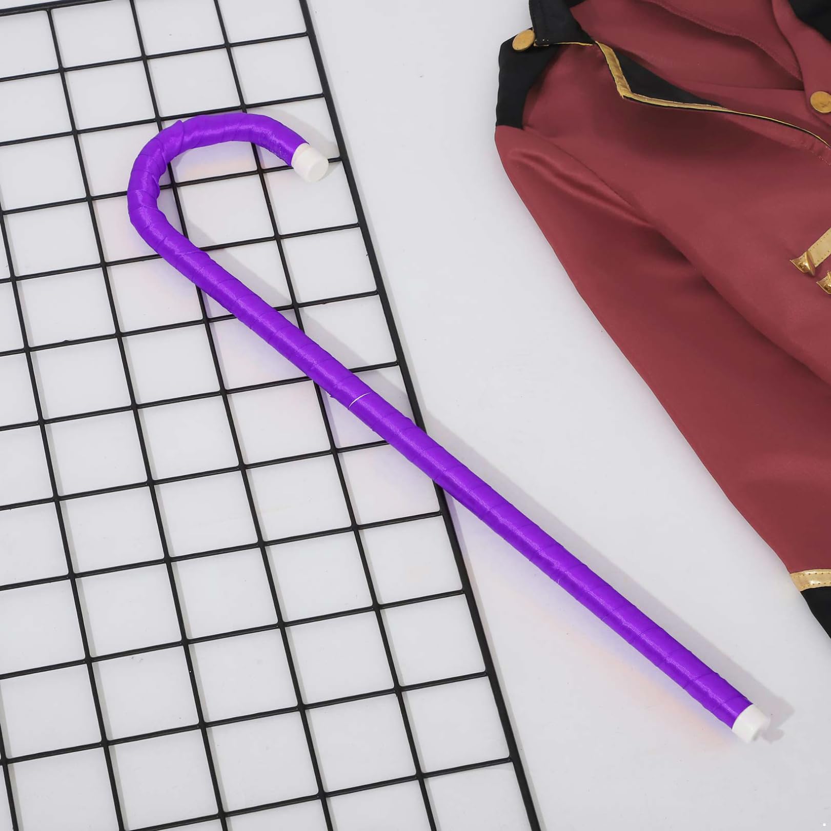 FEESHOW Dance Cane Crutch Jazz Walking Stick - Kids Children Performance Prop for Dance, Theater, and School Plays