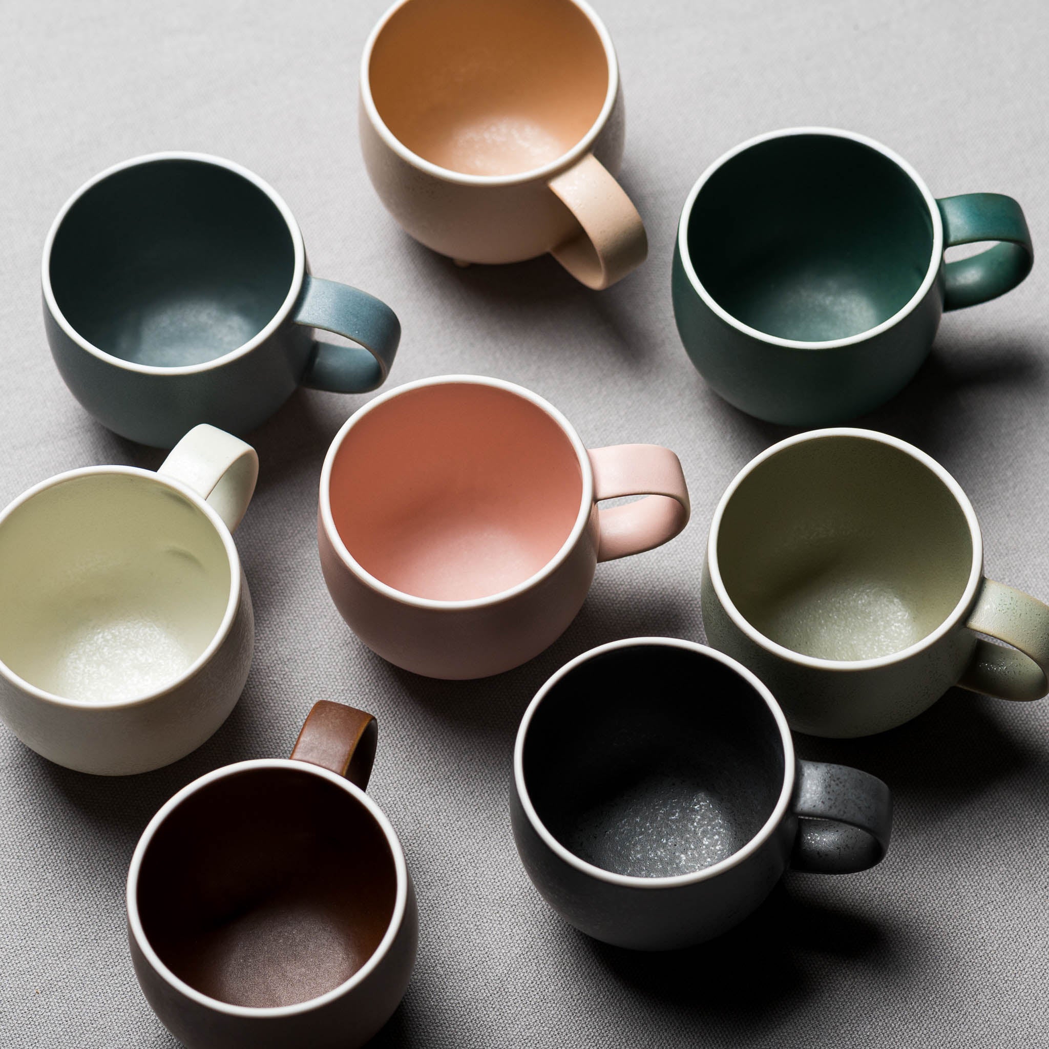 Marumi Series Three Legs Round Mug Cup 180ml - Perfect for Coffee, Tea & Hot Drinks at Home or Office
