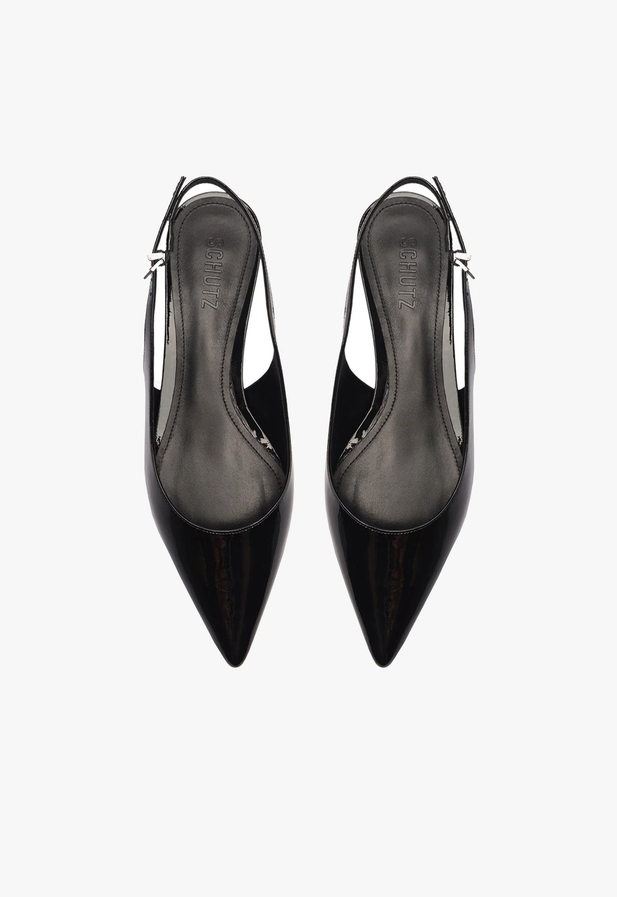 Evan Patent Leather Flat Shoes for Women - Comfortable & Stylish Ballet Flats - Perfect for Work, Office, and Casual Outfits