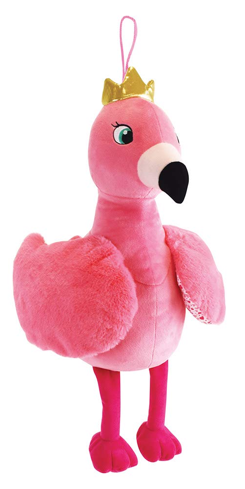023763 Flamingo Plush Toy with Matching Pajama Set, 20.5 Inches, Pink - Perfect for Kids' Bedtime, Nursery Decor & Gift Ideas