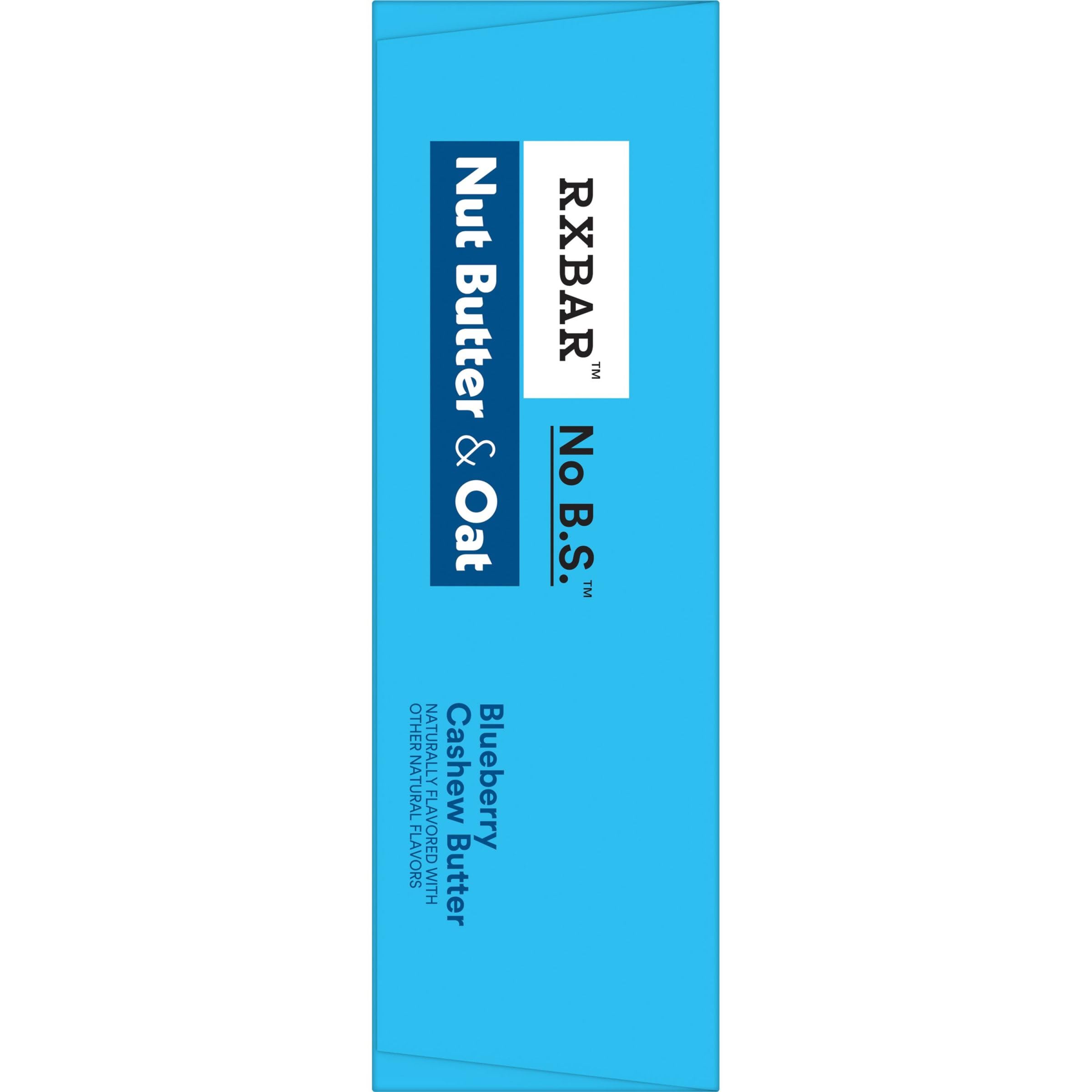 RXBAR Protein Bars - Blueberry Cashew Butter, 12 Pack for Workout & Snacking