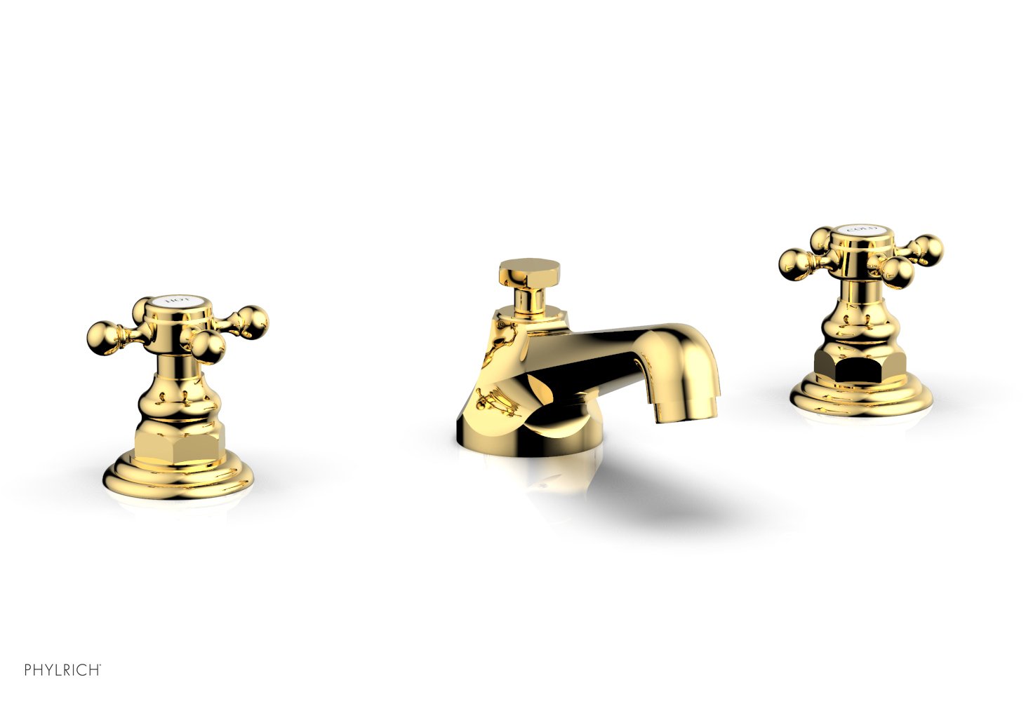HEX TRADITIONAL Widespread Bathroom Faucet 500 01 - Perfect for Modern Vanities & Luxury Home Renovations