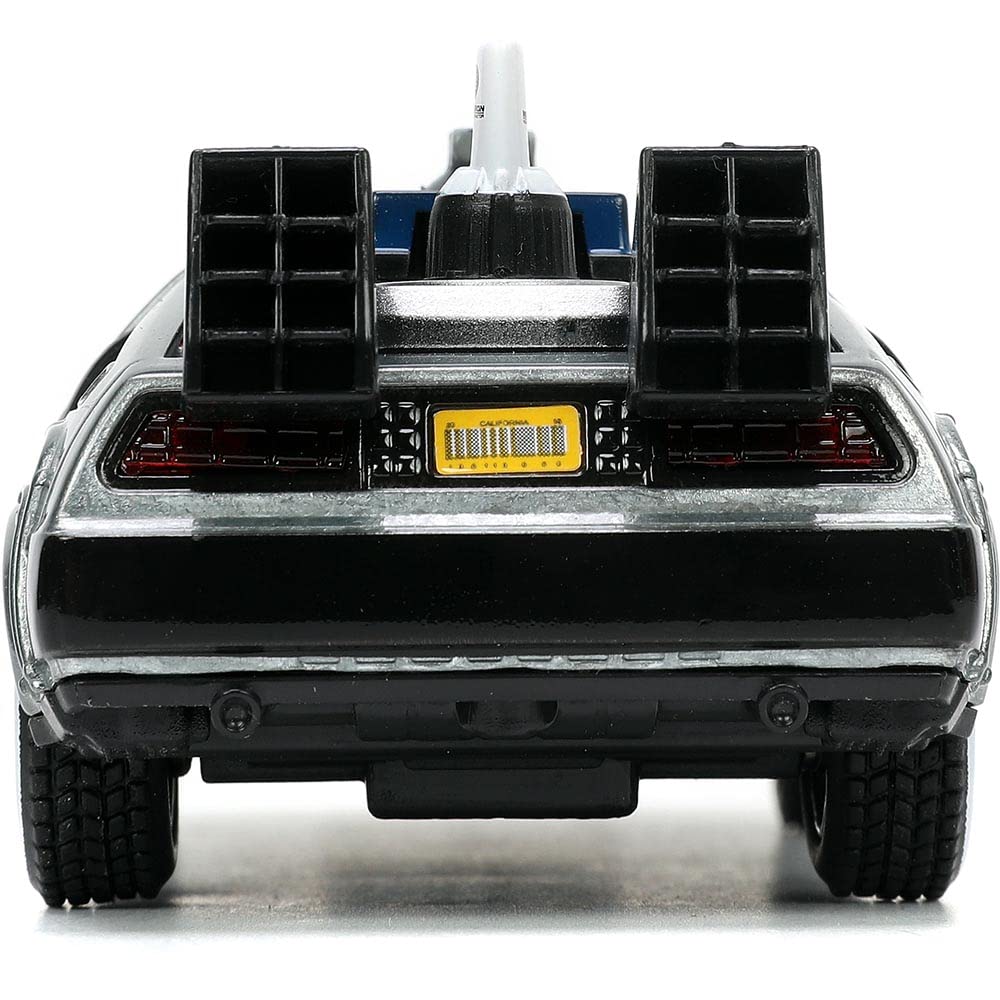Jada Toys Back to The Future Part III 1:32 Scale Die-Cast Time Machine Car - Collectible Toy for Kids & Adults - Perfect for Display, Gifts, and Movie Fans