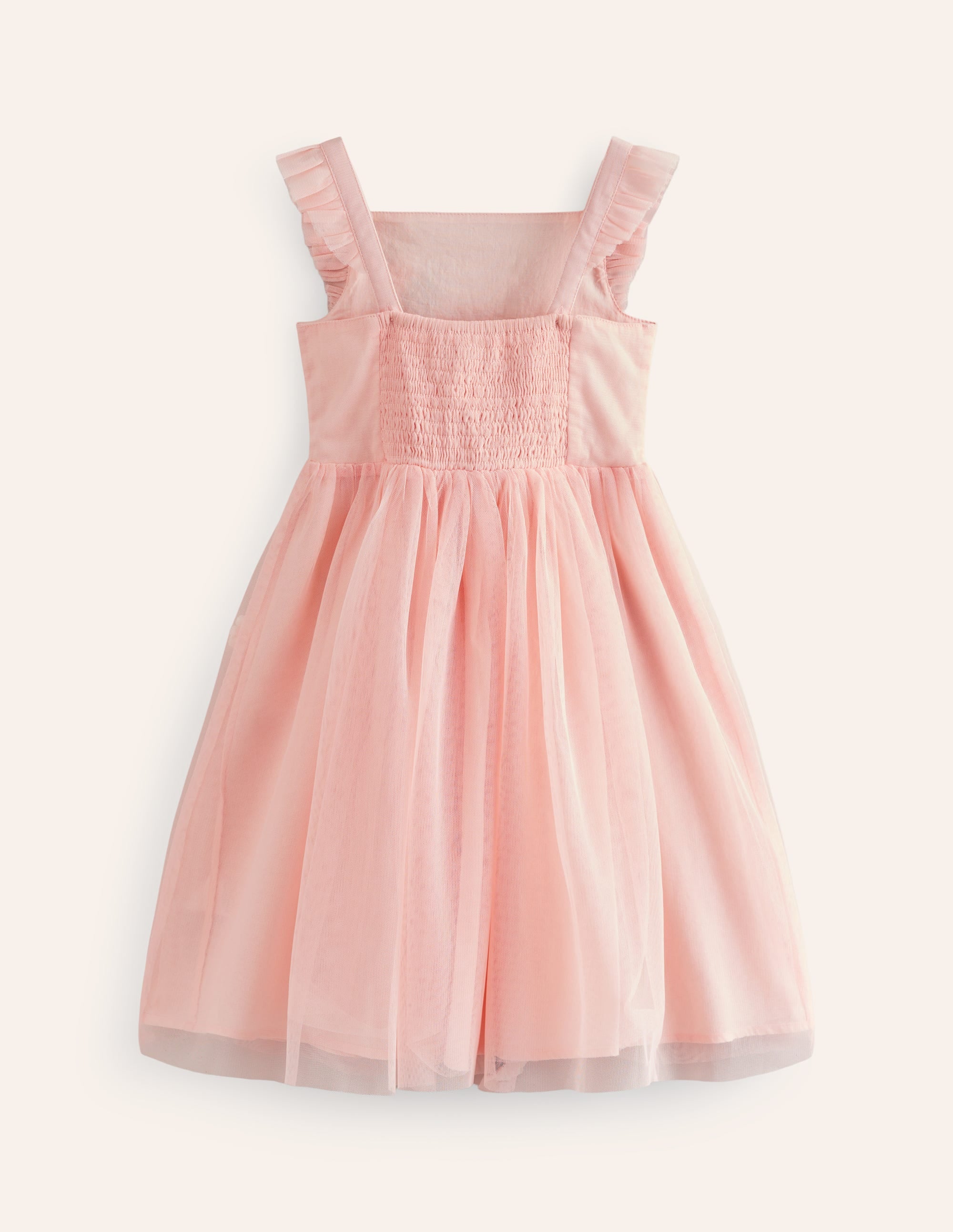 Elegant Appliqué Tulle Dress in Provence Dusty Pink - Perfect for Weddings, Parties & Special Occasions