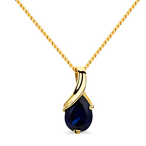 14 K Yellow Gold Sapphire