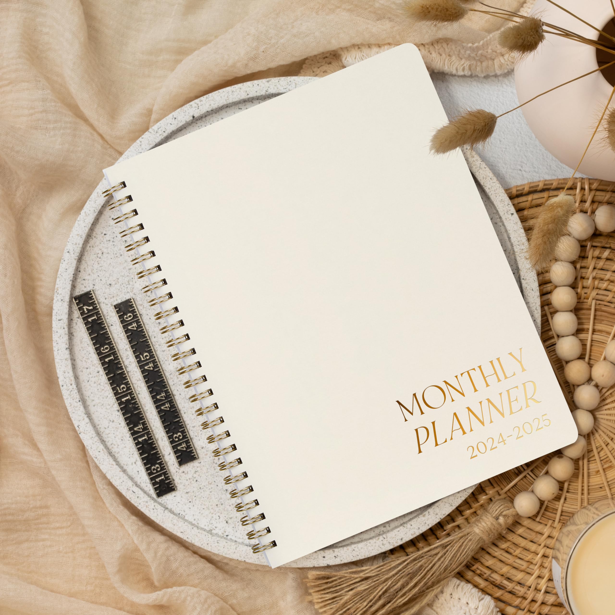 2025 Monthly Planner & Calendar Book - Productivity Organizer with To-Do Lists for Effective Task Management (Jan 2025-Dec 2025) - Perfect for Work, School & Personal Goal Tracking