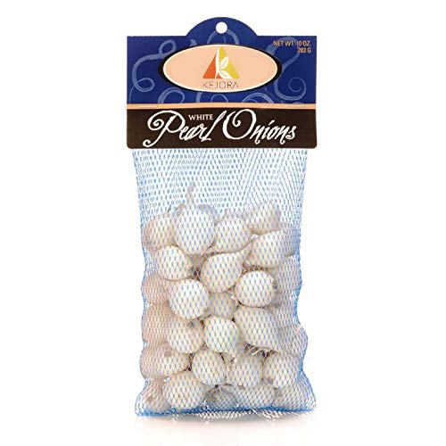 Fresh Pearl Onions Mix - Yellow, White & Red Onions (3 Pack, 10oz Each) - Perfect for Salads, Soups, Stir-Fries & Gourmet Cooking