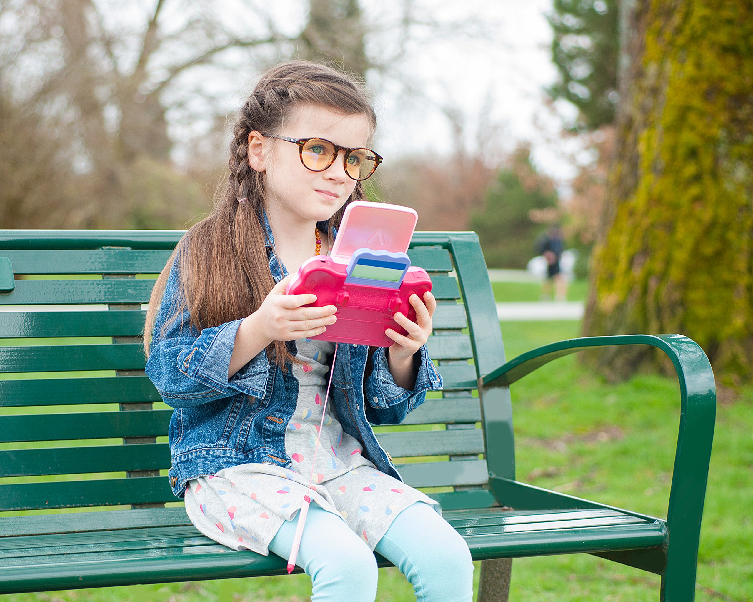 Blue Light Blocking Computer Glasses for Kids - Anti Eyestrain & Digital Screen Protection - Eco-Friendly FDA Approved 