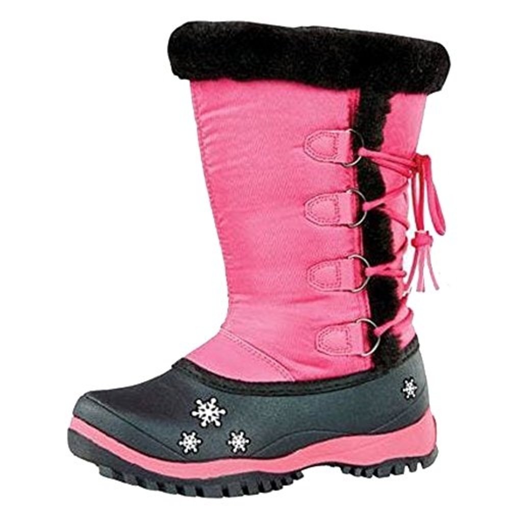 Baffin Kids' Mia Snow Boot - Waterproof Winter Boots for Girls & Boys - Warm Insulated Snow Shoes for Cold Weather - Perfect for Snow Play, Sledding & Outdoor Winter Activities