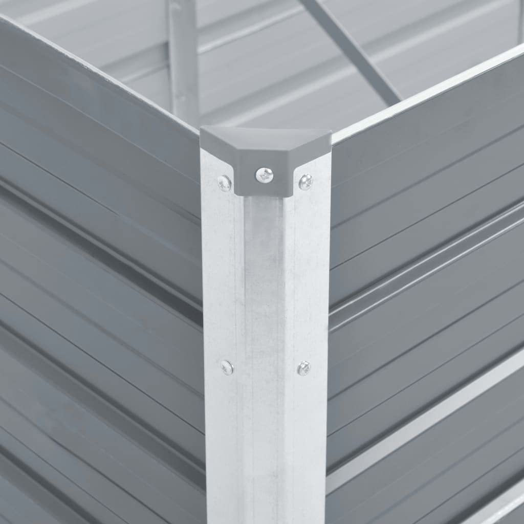 Galvanized Steel Raised Garden Bed Planter Box 39.4