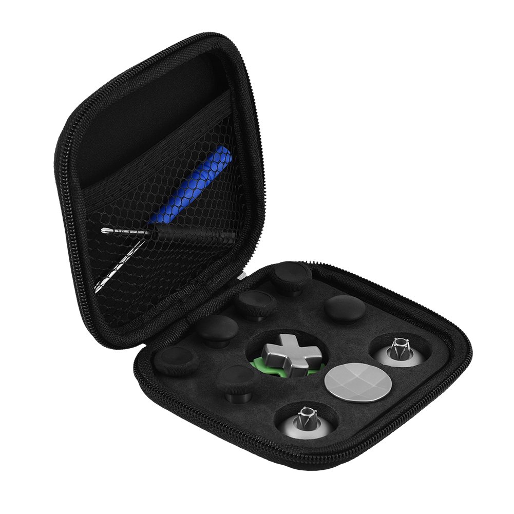 12-in-1 Replacement Parts Kit for One Controller - Thumbsticks, Buttons & Accessories Set | Perfect for Gaming, Repairs & Controller Maintenance