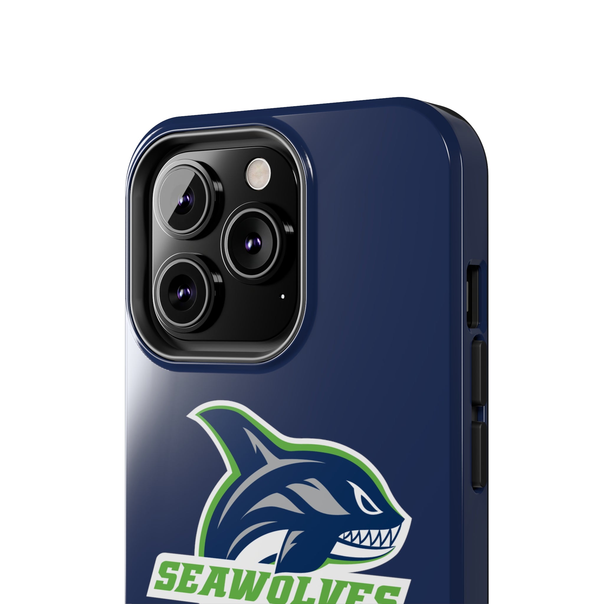 Seawolves Navy Rugged Phone Case - Shockproof & Durable Protection for iPhone & Samsung - Perfect for Outdoor Adventures, Work & Daily Use
