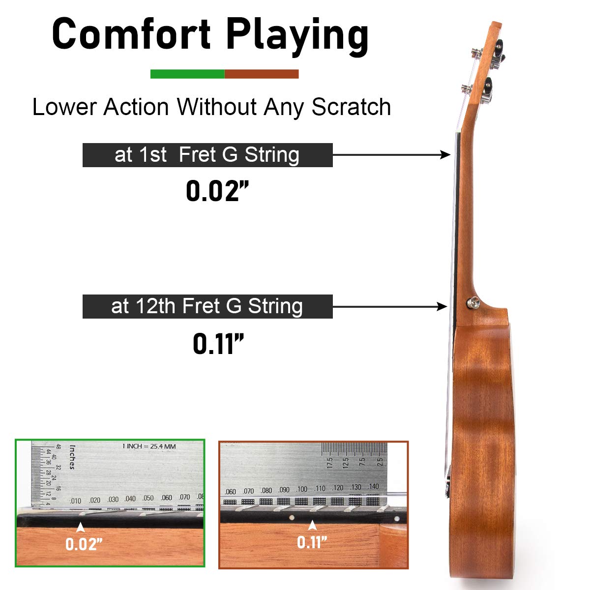 21 Inch Professional Soprano Ukulele for Adults & Beginners - Hawaiian Guitar with Gig Bag, Strap & OEM Strings - Perfect for Travel, Beach, Gifts & Music Lessons