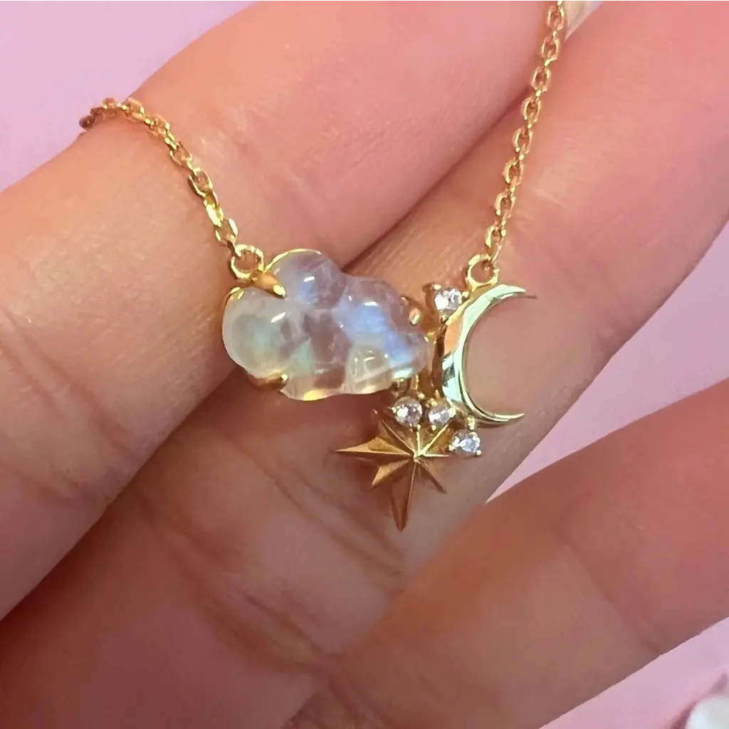 Sweet Dreams Necklace - Dainty Gold Plated Pendant for Women | Perfect Gift for Her, Birthday, Anniversary & Everyday Wear | Elegant Jewelry for Date Nights & Special Occasions