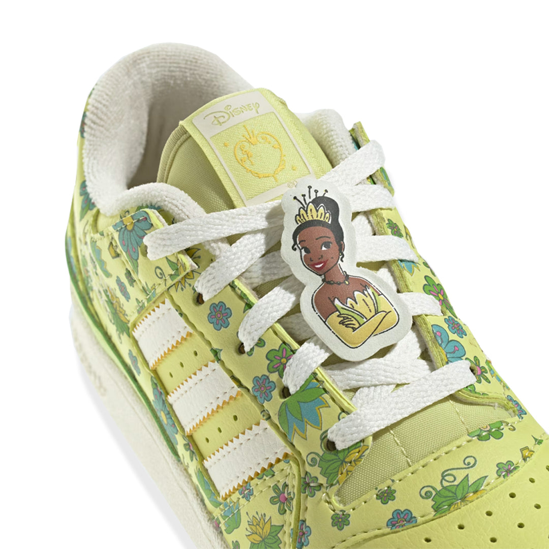 Adidas Kids' (Preschool) Disney Princess Forum Low Sneakers - IF7198 | Lightweight Comfort Shoes for Toddler Girls | Perfect for Playdates, Preschool & Birthday Parties