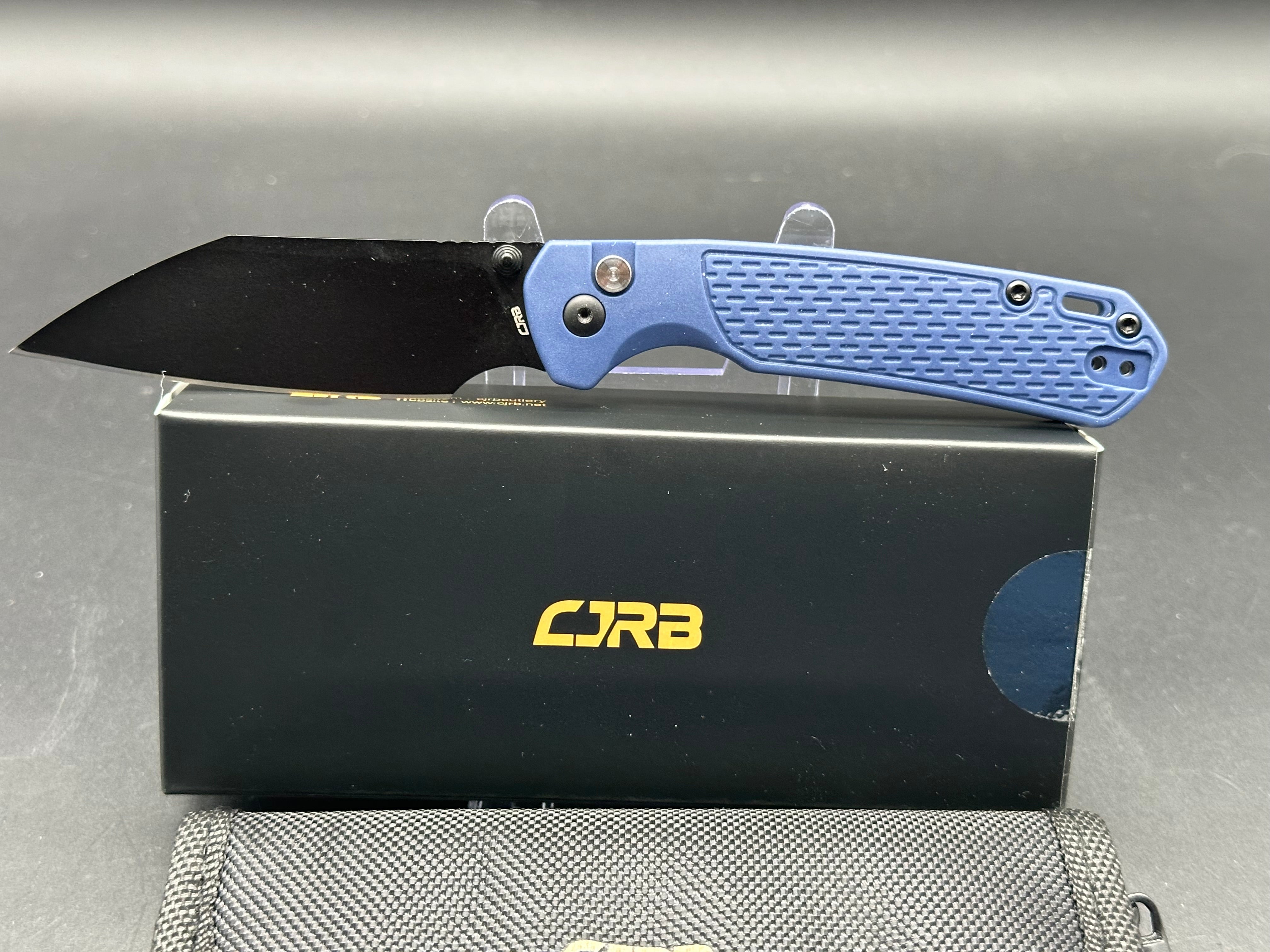 CJRB Pyrite Light EDC Pocket Knife - Premium Stainless Steel Folding Knife for Everyday Carry, Outdoor Camping & Hiking Gear