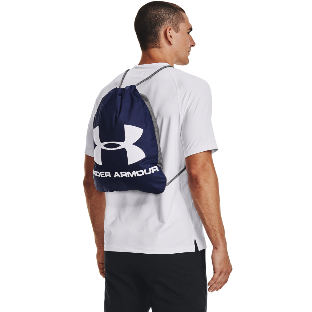 Under Armour Ozsee Sackpack - Lightweight Durable Backpack for Gym, Travel & School | Water-Resistant & Spacious Design for Sports & Everyday Use