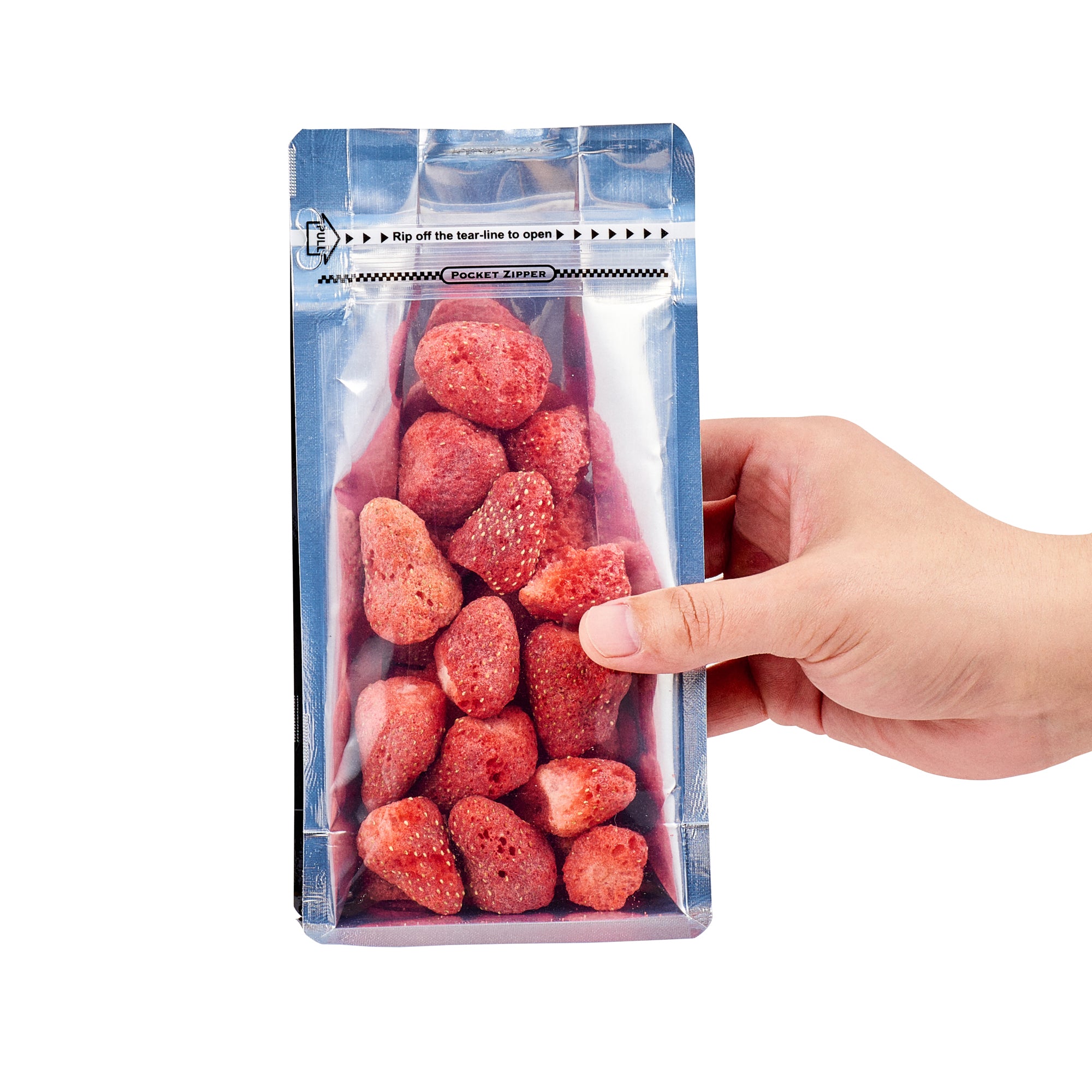 Black Plastic Small Snack Bags with Double Seal & Rip Lock - Heat Sealable 8x4x2.5 Inches (100 Count) - Perfect for School Lunches, Party Favors & On-the-Go Snacks
