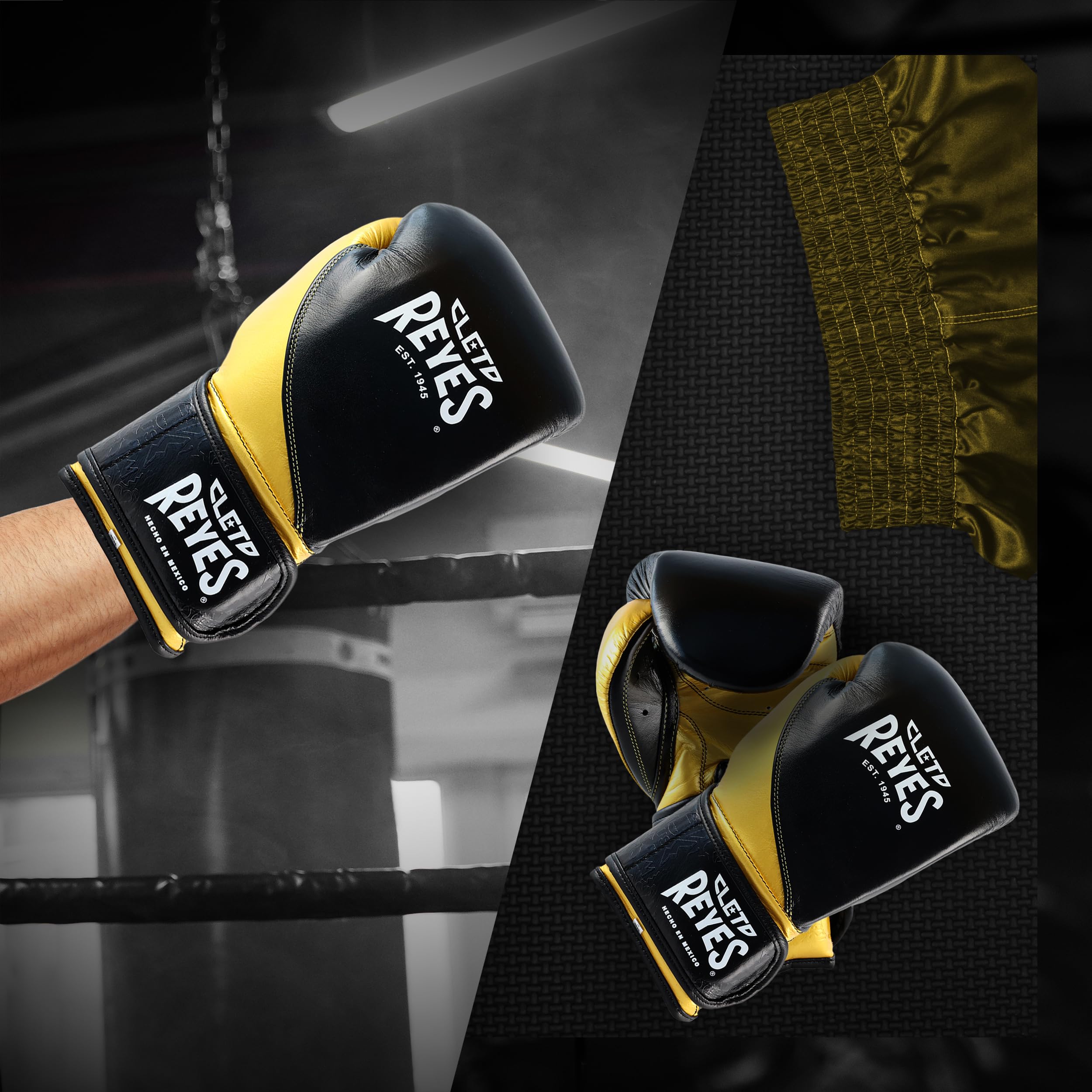 CLETO REYES High Precision Boxing Gloves - Professional Hook & Loop Closure Training Gloves for Men & Women - Perfect for Heavy Bag Workouts, Sparring, and MMA Training