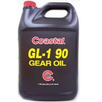 Coastal 13705 Gear Oil 1 Gallon (6-Pack) - High Performance Lubricant for Automotive, Marine & Industrial Equipment