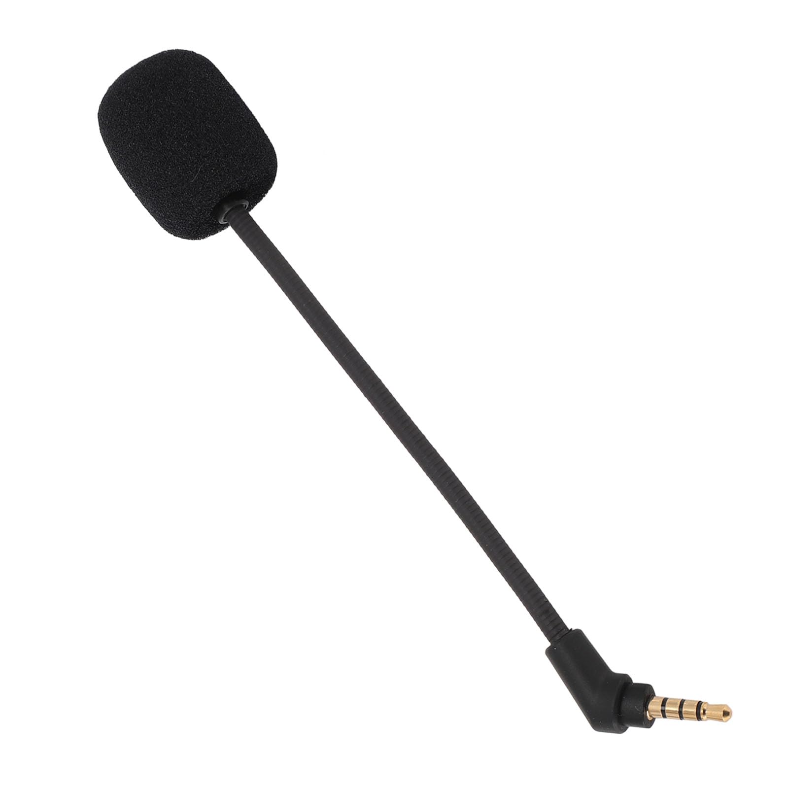 Plyisty Detachable Boom Mic Replacement for HyperX Cloud Flight & Flight S Gaming Headset - 3.5mm Gold Plated Microphone for PC, PS4, Xbox - Perfect for Streaming, Online Gaming & Voice Chat