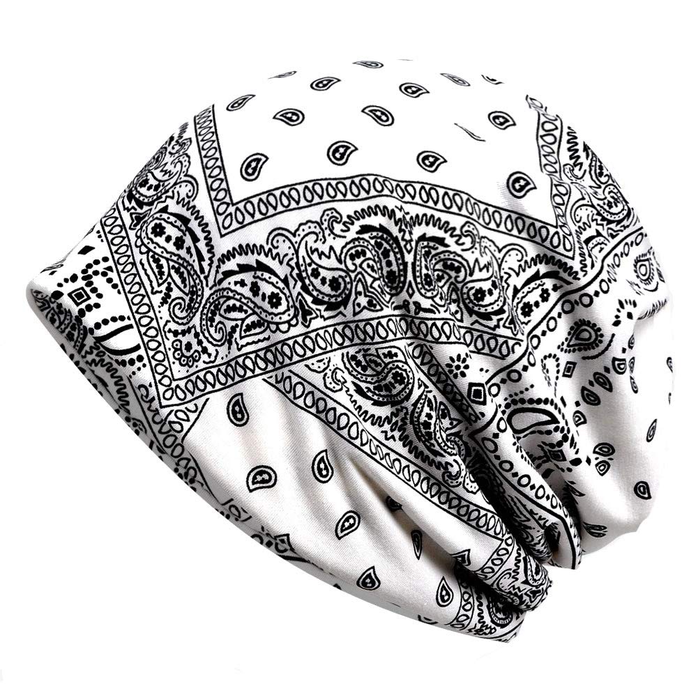 Soft Slouchy Beanie Skull Cap Hat with Infinity Scarf - Warm Winter Knit Hat for Women & Men - Cozy Chemo Hats for Cancer Patients - Perfect for Cold Weather, Outdoor Activities and Daily Comfort