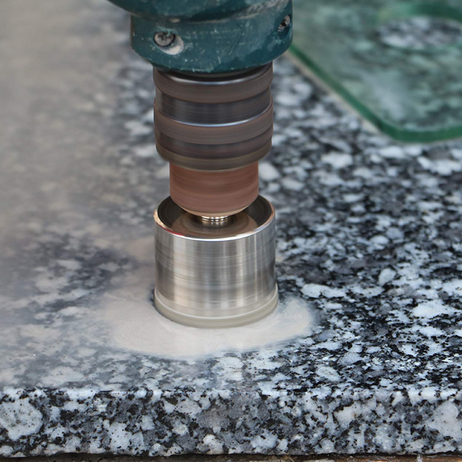 Premium Diamond Hole Saw Drill Bit Set for Glass, Porcelain, Granite & Marble - 30mm (1-3/16