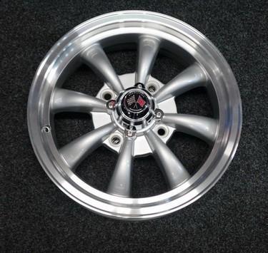Revolution VW 15x5.5 4x130 ET32 Silver Alloy Wheels - Perfect for VW Beetle, Bus & Classic Car Upgrades