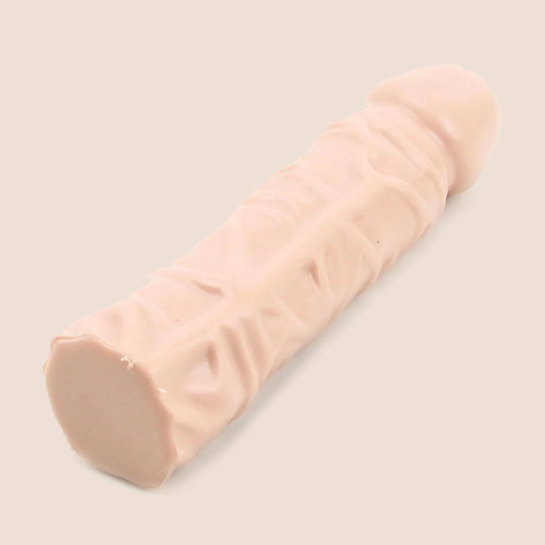 Doc Johnson Classic 8 Inch Black Dildo - Realistic Silicone Adult Toy for Men & Women - Perfect for Solo Play, Couples & BDSM Scenes
