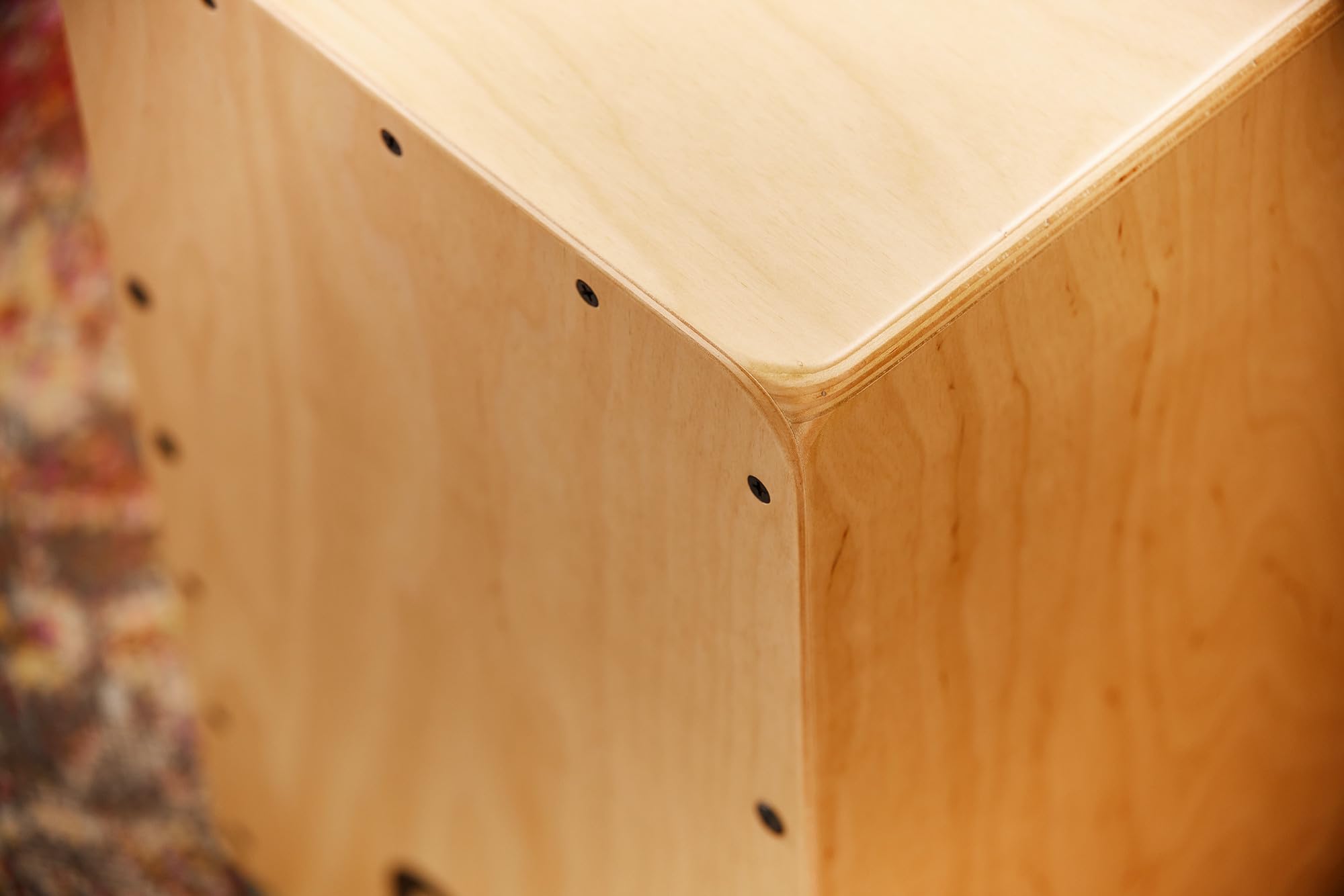 **Meinl Percussion Woodcraft Pickup String Cajon Box Drum with Electronics – Amplified for PA Systems & Snare Effect – Hand-Playable Baltic Birch – 2-Year Warranty (PWC100B) – Perfect for Live Performances, Studio Recording & Acoustic Sessions**
