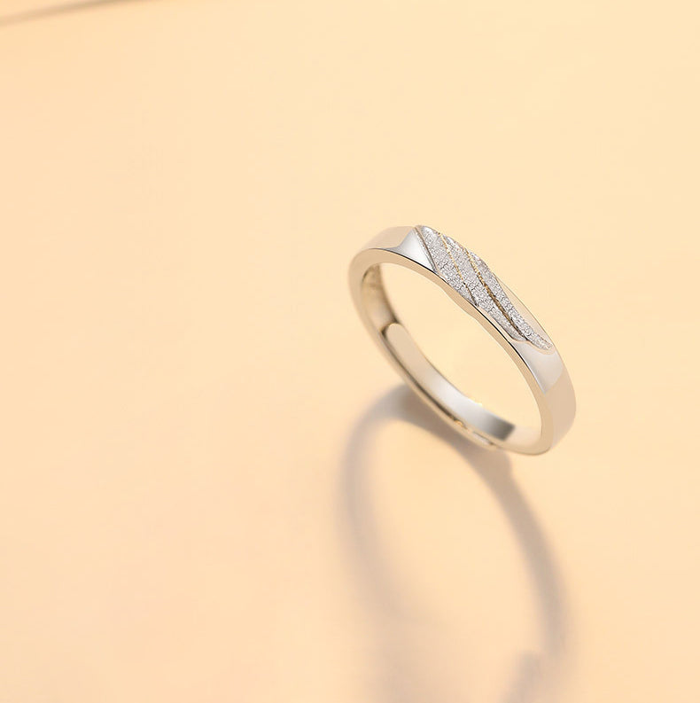 Wing Couple Ring - Romantic Valentine's Day Gift for Couples, Fashion Jewelry for Anniversaries & Date Nights