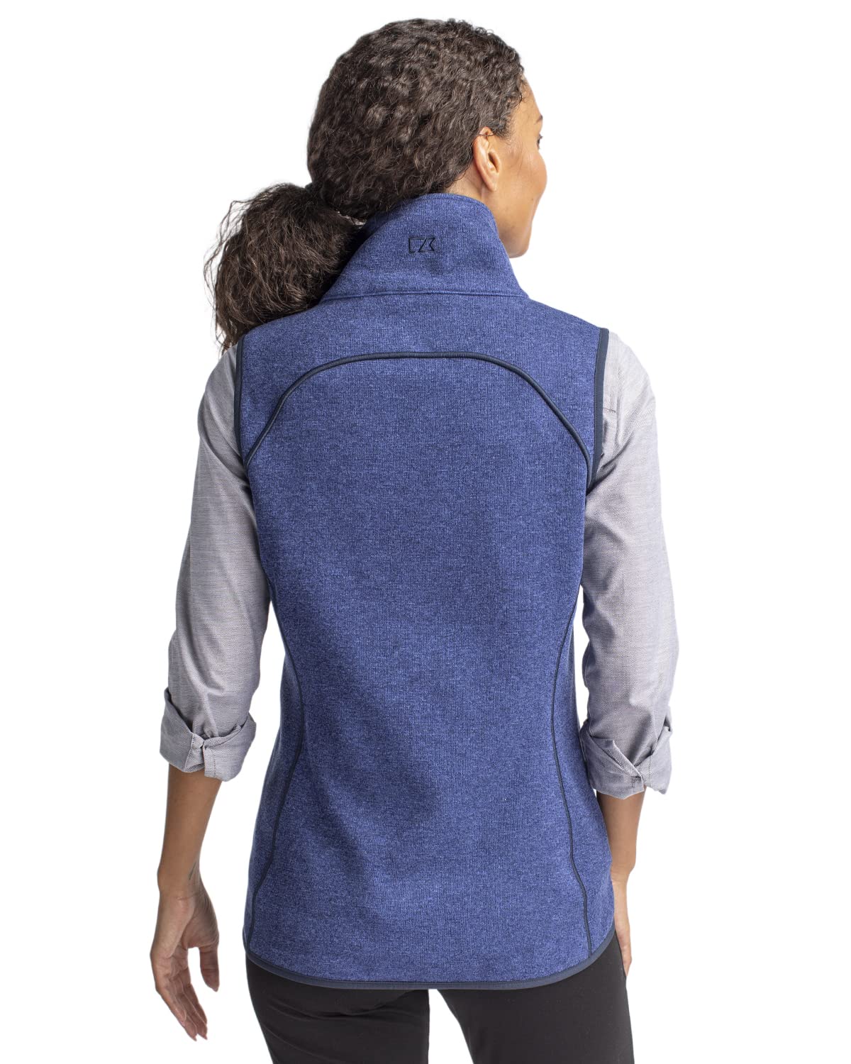 Cutter & Buck Mainsail Women's Basic Vest - Lightweight Layering Piece for Work, Travel & Outdoor Activities | Casual & Professional Style