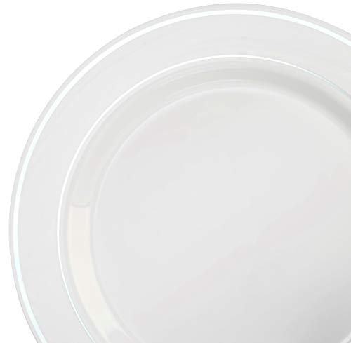 A1. White & Silver Rim