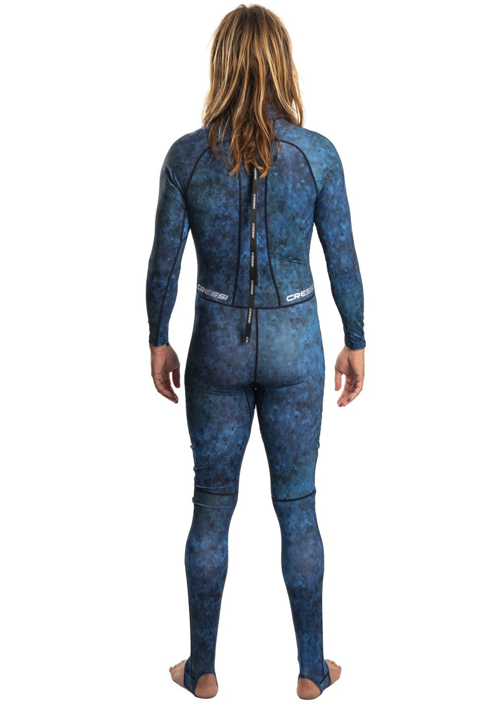 Cressi Hunter Lycra Full Suit - Men's Spearfishing & Freediving Wetsuit for Warm Water - Comfortable & Durable for Underwater Hunting & Scuba Diving