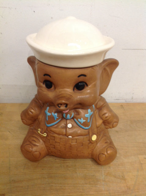 10 USA Ceramic Elephant Cookie Jar - Elegant Elephant-Shaped Cookie Storage for Kitchen, Dining Room & Gift Giving