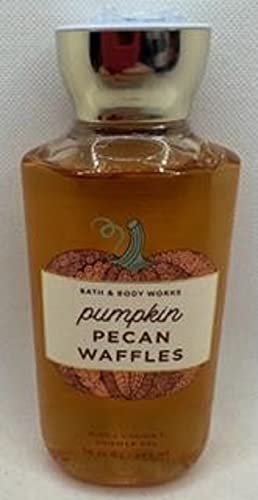 Bath & Body Works Pumpkin Pecan Waffles Shower Gel - 10 oz Moisturizing Body Wash for Fall & Winter | Sweet Gourmand Scent for Women & Men | Perfect for Daily Shower Routine & Gift Sets