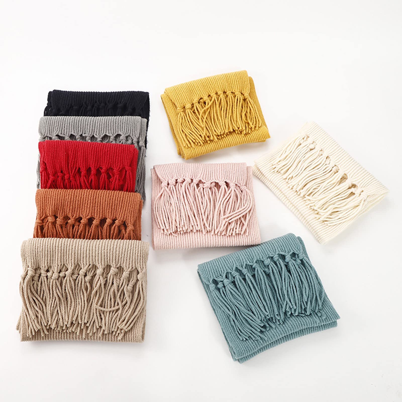Luxury Winter Pashmina Shawl for Women - Soft Knit Cashmere Feel Scarf with Tassels - Warm Large Wrap for Fall, Winter & Spring - Perfect Gift for Her, Office, Party & Travel Accessories
