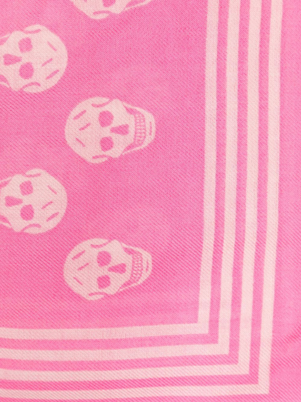 Alexander McQueen Pink Cashmere Scarf - Luxury Soft Warm Winter Wrap for Women - Perfect for Cold Weather & Fashion Accessories