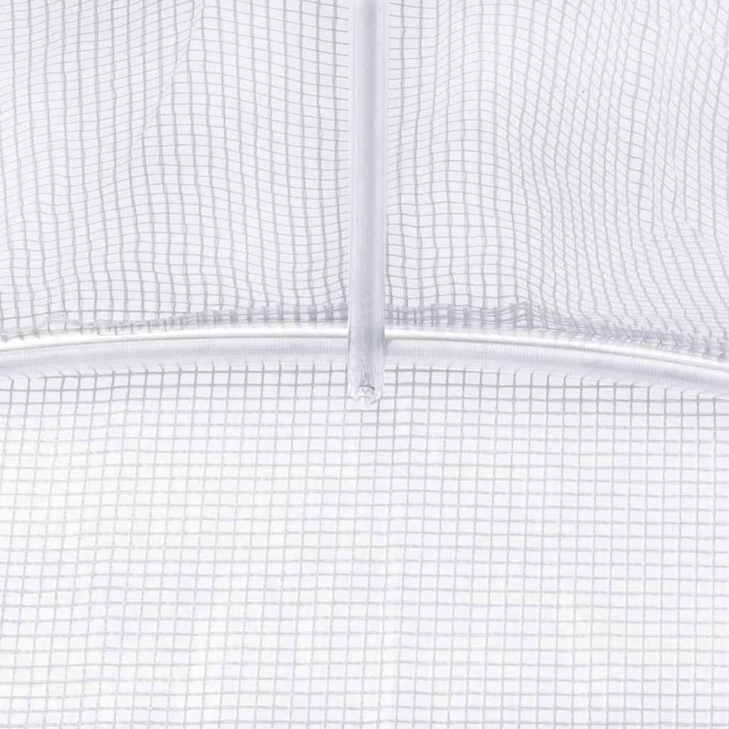 Large Heavy Duty Walk-in Greenhouse for Outdoor Gardens & Backyards - 387.5ft² Steel Frame Tunnel Greenhouse (472.4